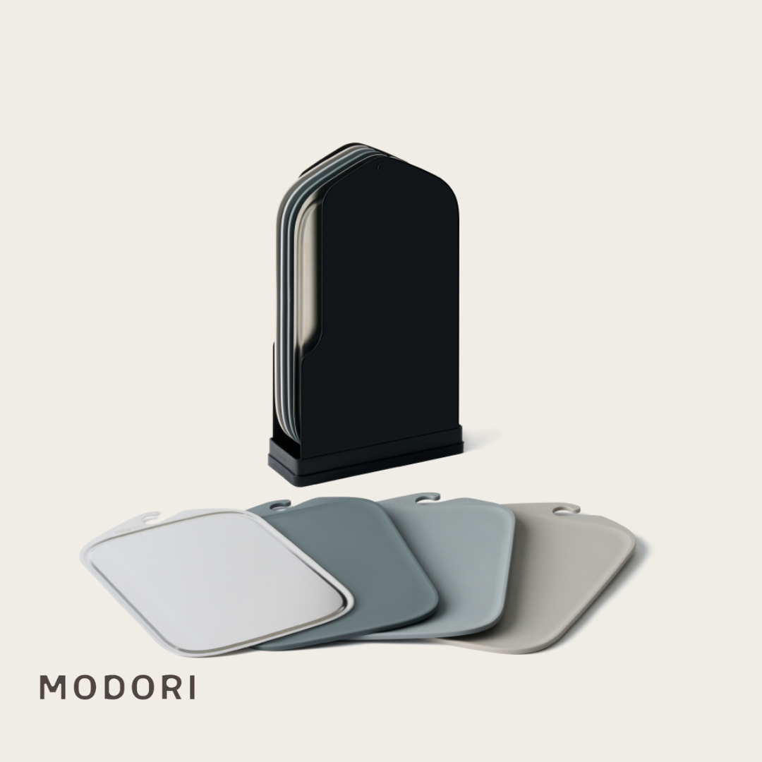 無痕砧板4色組 霧黑限定版 Cutting Board Black Edition Set