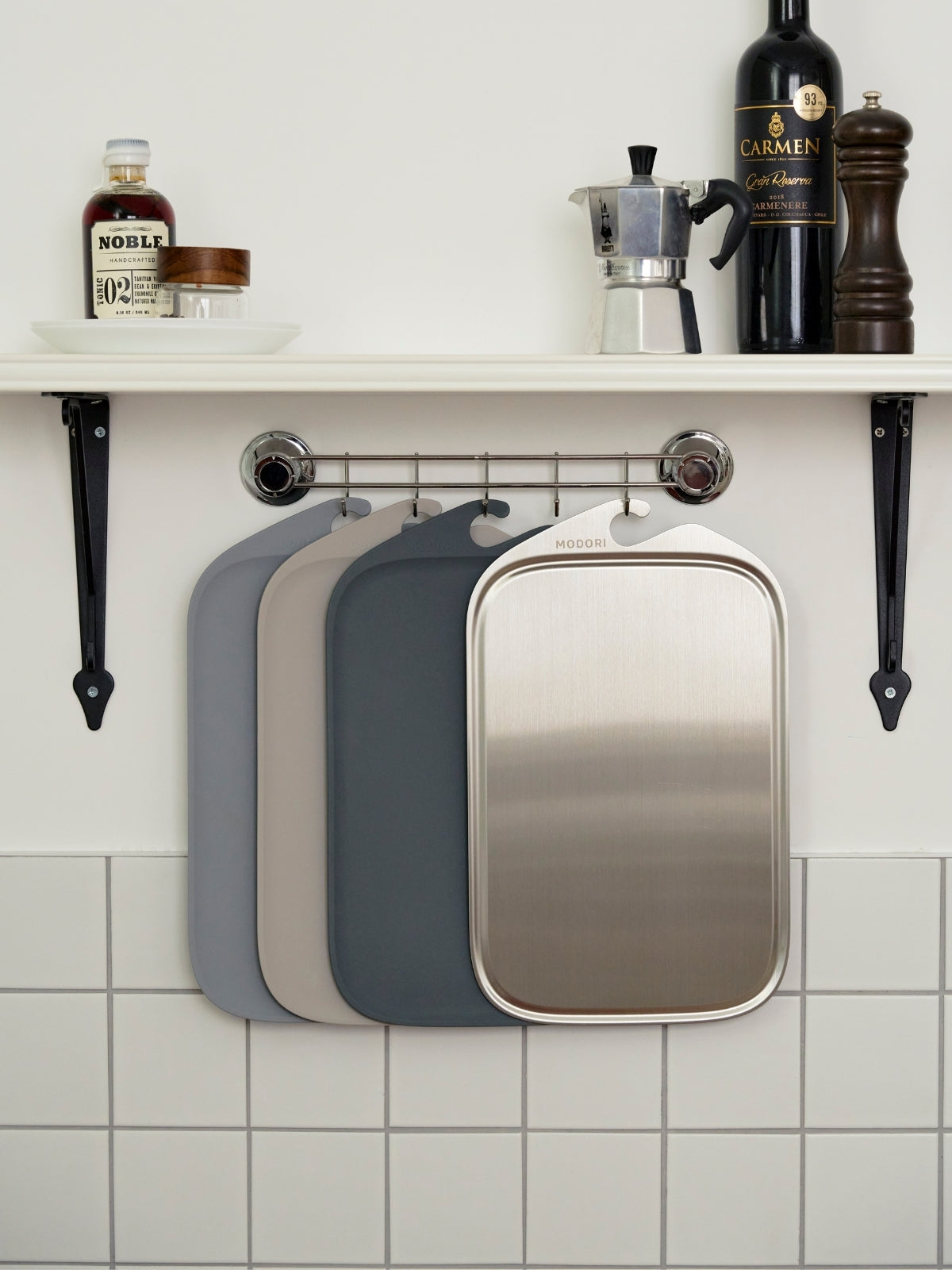 Cutting Board Black Edition Set | 霧黑限定版無痕砧板4件組