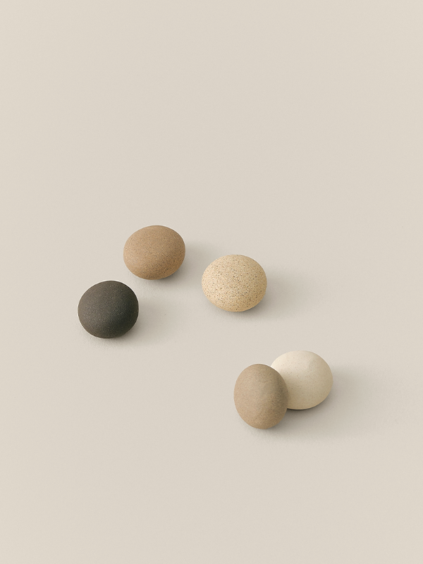 Handmade Pebble Magnetic｜陶瓷磁鐵組