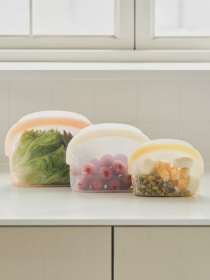 Fully Sealed Silicone Zipper Bag｜全方位密封袋