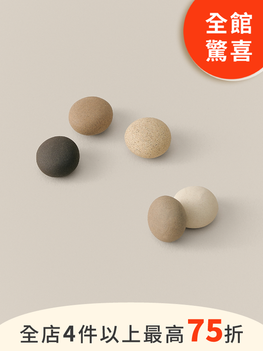 Handmade Pebble Magnetic | 陶瓷磁鐵組