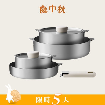不鏽鋼鍋具系列組合 Sodam Stainless Steel Set