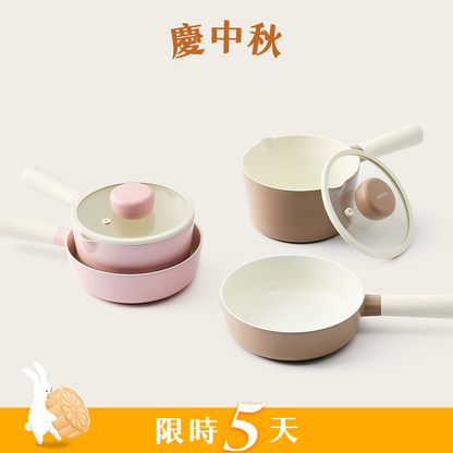 棉花糖系列 湯鍋 & 炒鍋 Macaron Pot & Wok