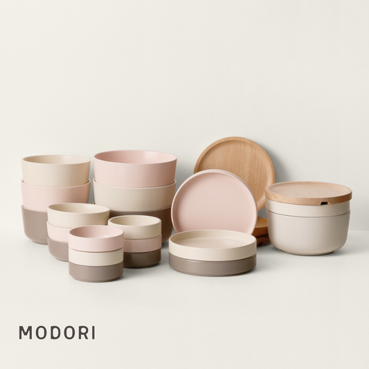 簡單獨享碗盤組 Ceramic Modular Dish Set